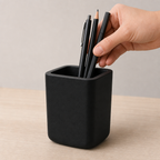 120 Pieces Desktop Pen Holder, Open-Top Stationery Organiser, Black, 1 Piece