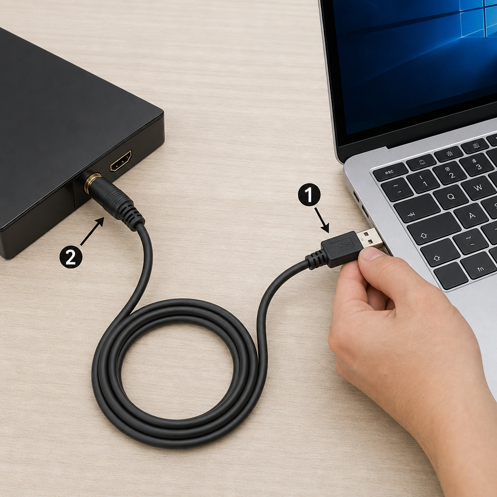 144 Pieces HDTV to USB 2.0 Video Capture Cables, 1.5 m