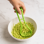 144 Pieces Green Avocado Masher with Long Handle, Food Preparation Tool, 1 Piece