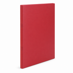144 Pieces A4 Dual Short Clip File, Red, 1 Piece