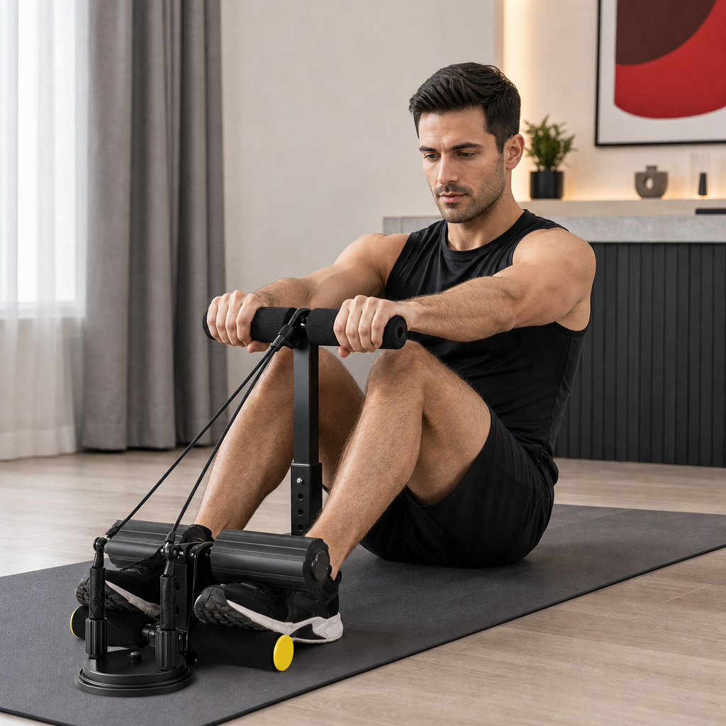 72 Pieces Adjustable Suction Sit-Up Bars Abdominal Exercise Device, Black, 30 x 18 x 15 cm