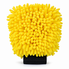 96 Pieces Car Wash Mitt, 2-in-1 Microfiber Cleaning Glove, Yellow, 25 x 18 x 7 cm