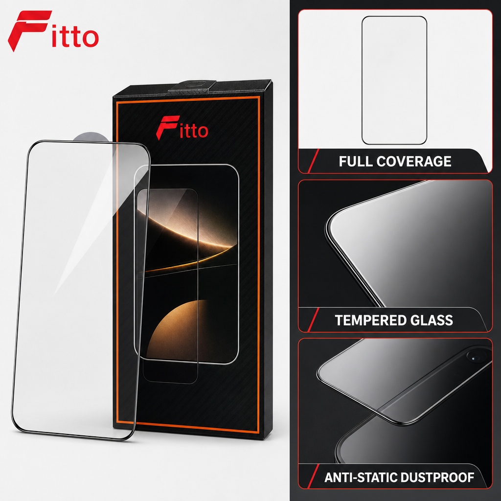 240 Pieces Screen Protectors for 13 Pro Max, 9D Anti-Static Dustproof Tempered Glass, Full Coverage