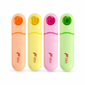 96 Pieces Astronaut Highlighter Markers, Neon Orange Yellow Pink Green, 4-Pack
