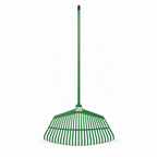 96 Pieces Wide Plastic Leaf Rake, 152 cm Overall, Green, 1 Piece