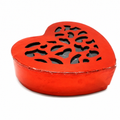 144 Pieces Heart-Shaped Box, Red, 14 x 13 x 4 cm, 1 Piece