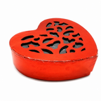 144 Pieces Heart-Shaped Box, Red, 14 x 13 x 4 cm, 1 Piece