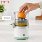 72 Pieces Electric Citrus Juicers, White and Green, 1 Piece, Countertop Juice Extractor