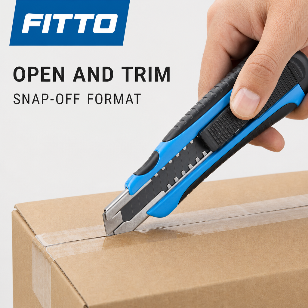 120 Pieces Snap-Off Utility Knives Cutter, 16 cm, Blue and Black, 1 Piece