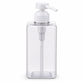 120 Pieces Clear 500 ml Liquid Soap Dispensers Bottle with Pump