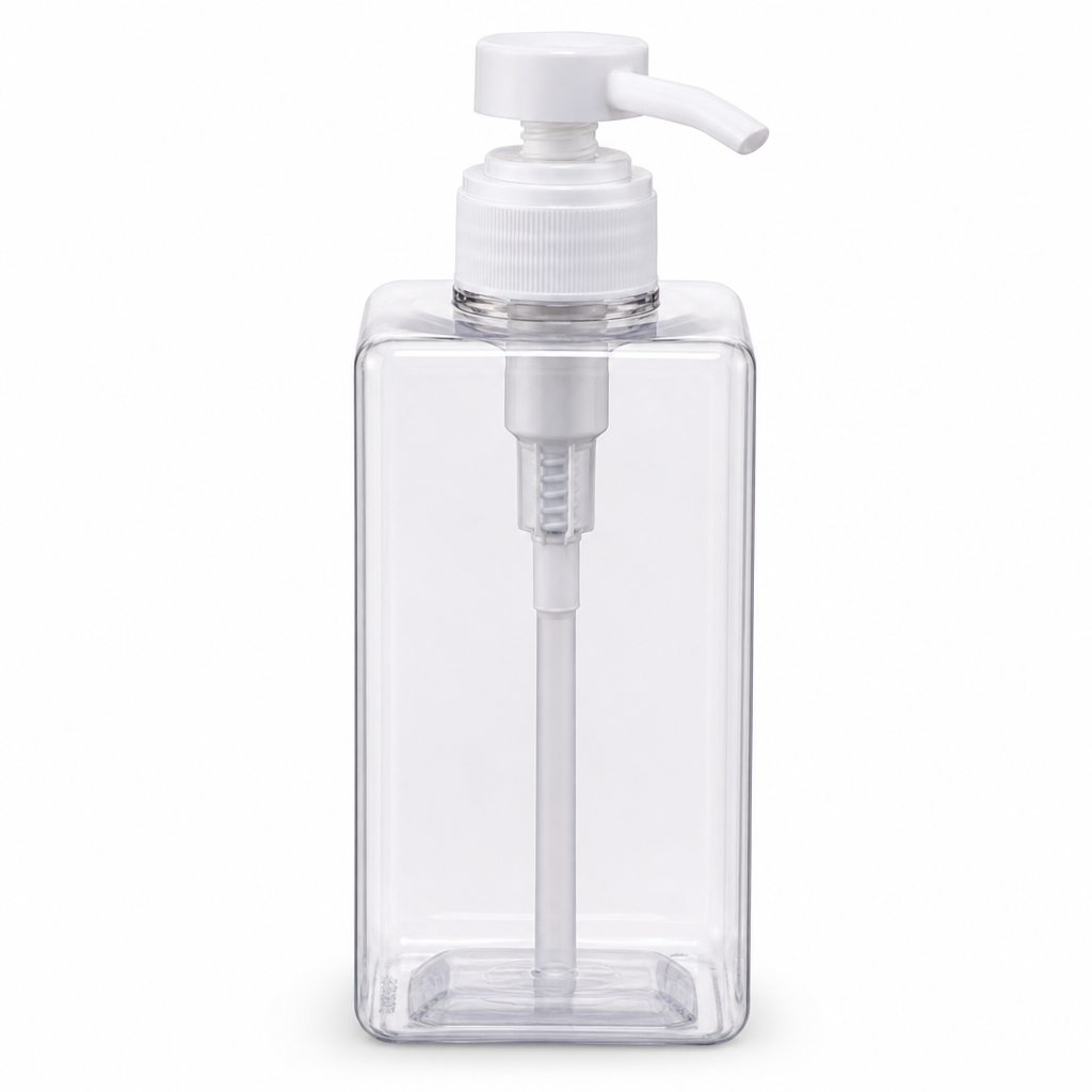 120 Pieces Clear 500 ml Liquid Soap Dispensers Bottle with Pump