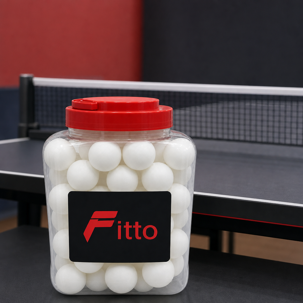 72 Pieces Table Tennis Balls, White, 40-Piece Jar