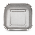 96 Pieces Grey Stainless Steel Square Strainer Basket, 27 x 27 cm, 1 Piece