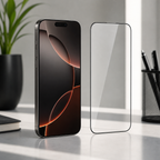 96 Pieces 5D Tempered Glass Screen Protectors for iPhone 16 Pro Max, ESD Anti-Static, 1 Pack