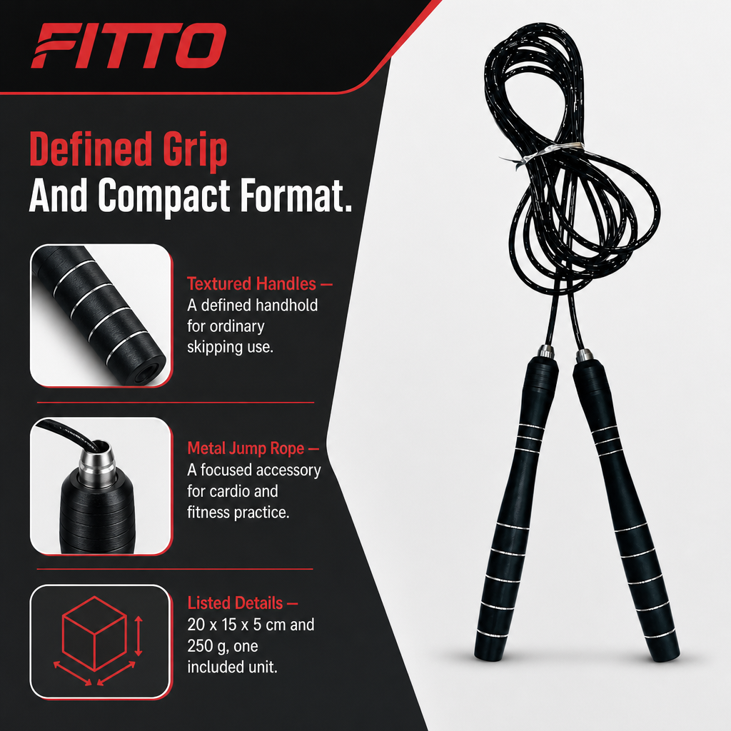 72 Pieces Metal Jump Rope for Cardio and Fitness with Textured Handles, Single Exercise Skipping Rope