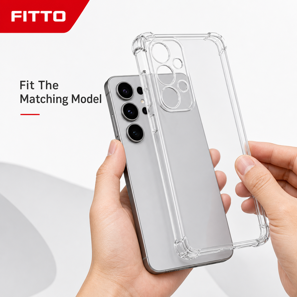 240 Pieces Clear Anti-Burst Protective Phone Cases with Reinforced Corners for Specified Pro Max Phone Model