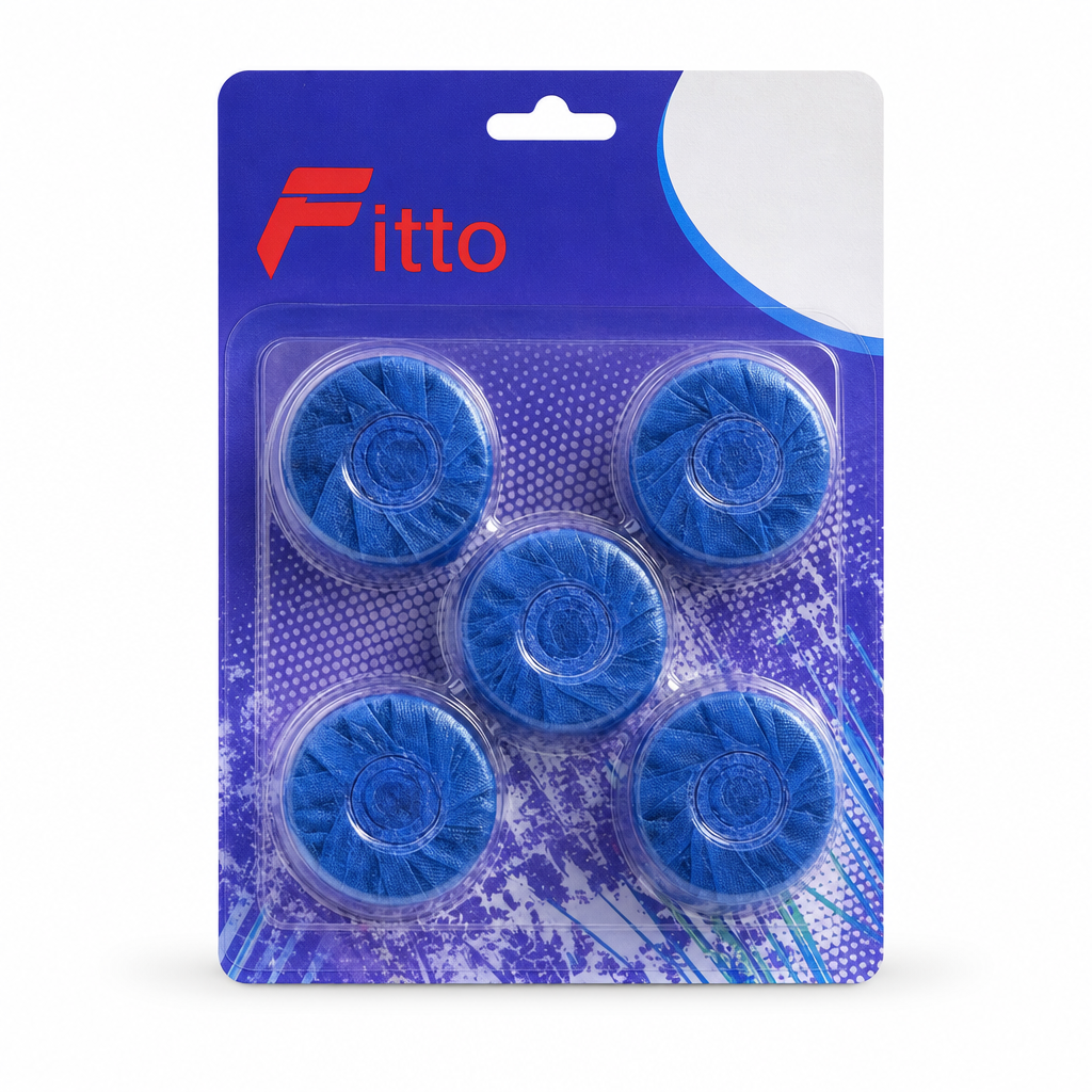120 Pieces Toilet Cleaner Tablets, Blue, 5-Piece Pack
