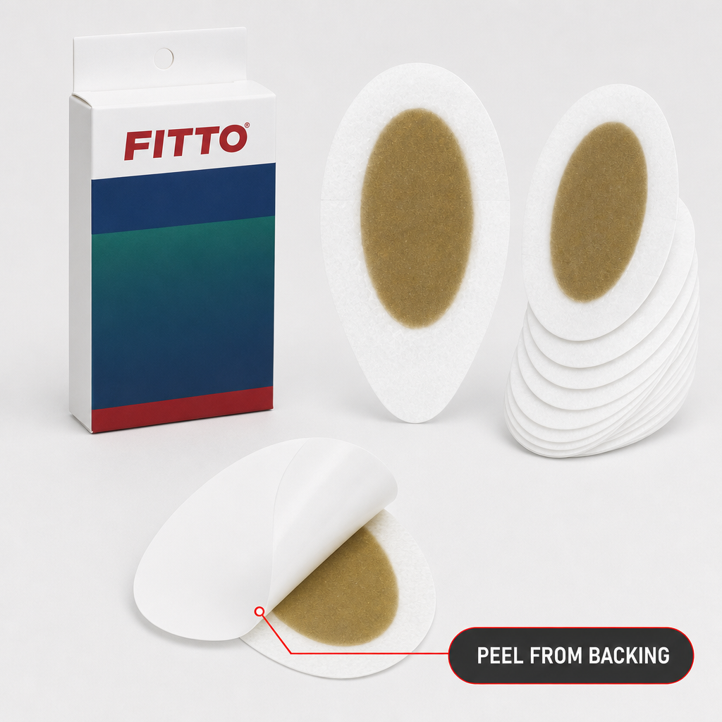 144 Pieces Blister Plasters, 44 × 69 mm, Adhesive Foot Protection, 30 Pieces