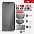 120 Pieces 5D Matte Tempered Glass Screen Protectors for 17 Pro Display, Anti-Static