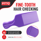 240 Pieces Lice Combs, Fine-Tooth Hair Grooming Tool, Assorted Colour, 1 Piece, 20 x 7 x 2 cm