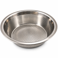 96 Pieces Silver Stainless Steel Colander Bowl, 36 cm, 1 Piece