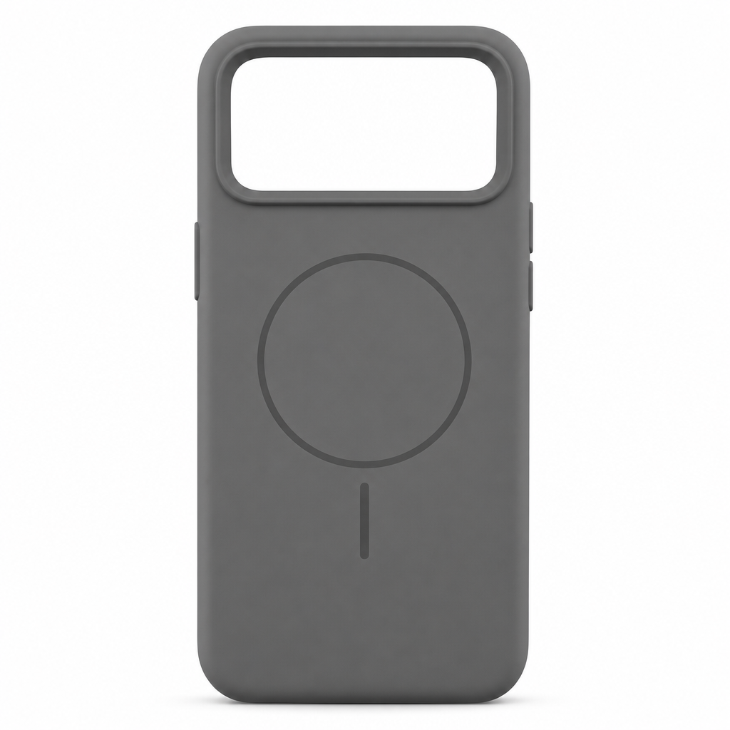 120 Pieces Silicone Magnetic Phone Cases with Raised Camera Protection for iPhone 13 Pro Max, Gray