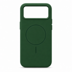 120 Pieces Silicone Magnetic Phone Cases with Raised Camera Protection, Green