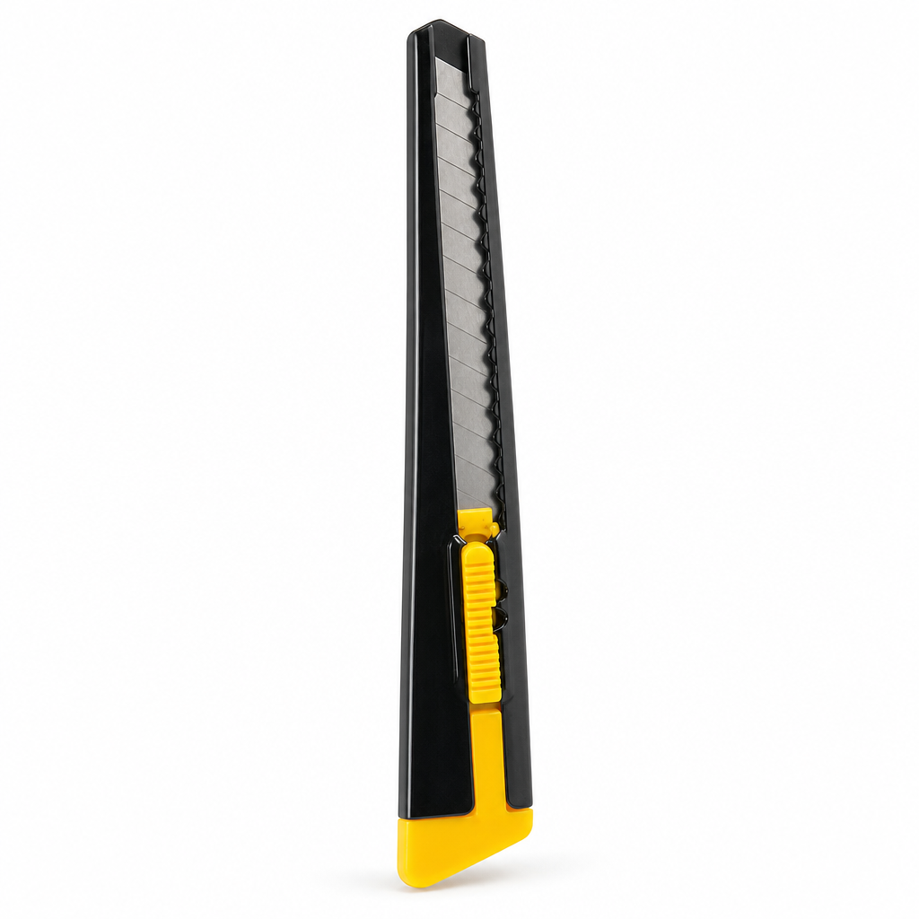 240 Pieces Utility Cutter, 9 mm Snap-Off Blade, Black and Yellow, 1 Piece