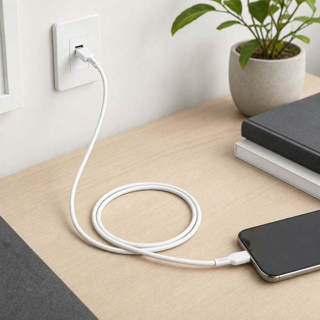 240 Pieces USB-A to USB-C Data Cable, Smart Fast Charging Lead, 100 cm