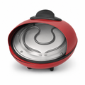 48 Pieces Electric Pizza Maker, 1800 W Red Countertop Appliance with Non-Stick Plates, 1 Piece