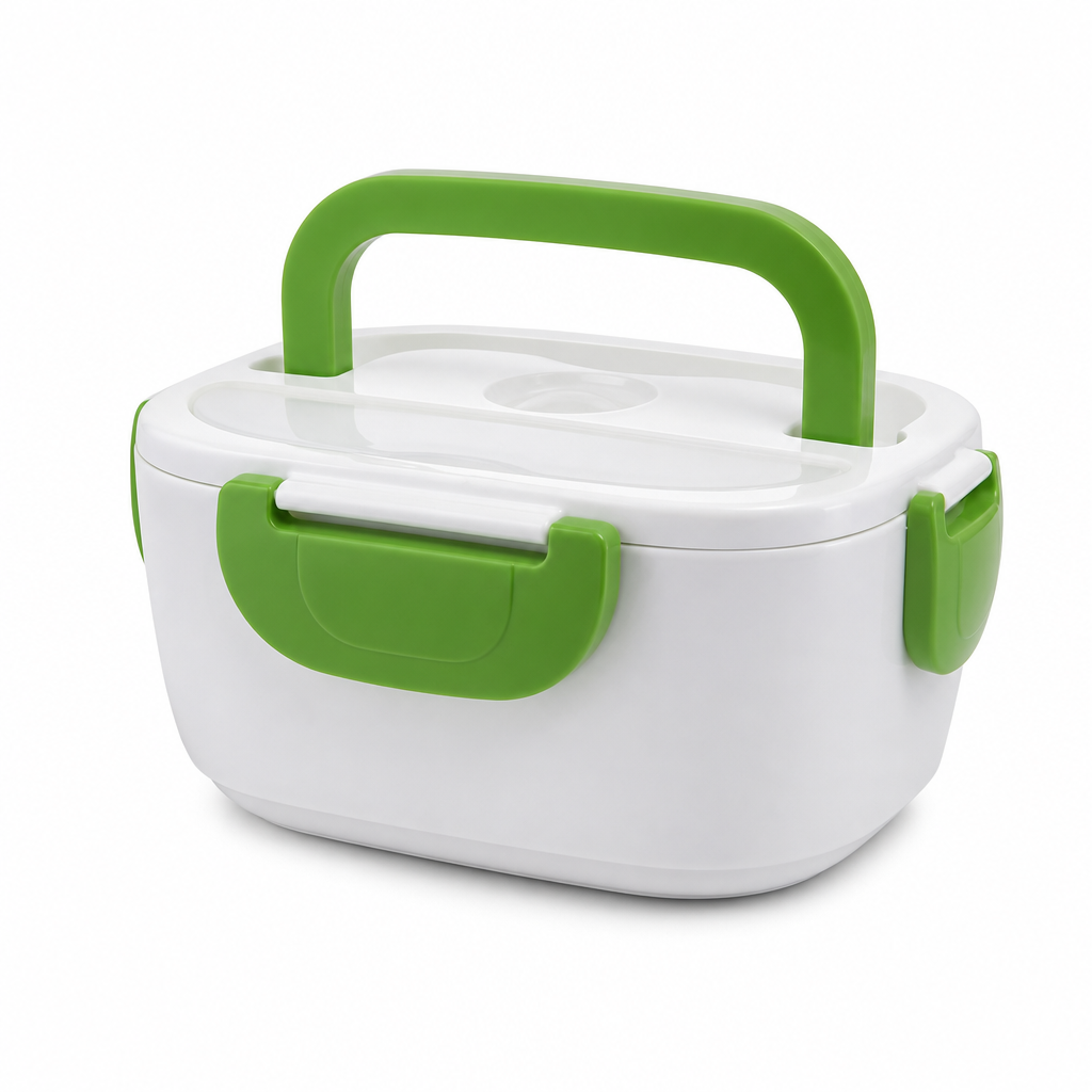 96 Pieces Electronic Lunch Box, Green, 22 x 20 x 15 cm