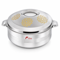 48 Pieces Stainless Steel Insulated Hot Pot, 5000 ml, Round Serving Pot, 1 Piece