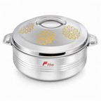 48 Pieces Stainless Steel Insulated Hot Pot, 5000 ml, Round Serving Pot, 1 Piece