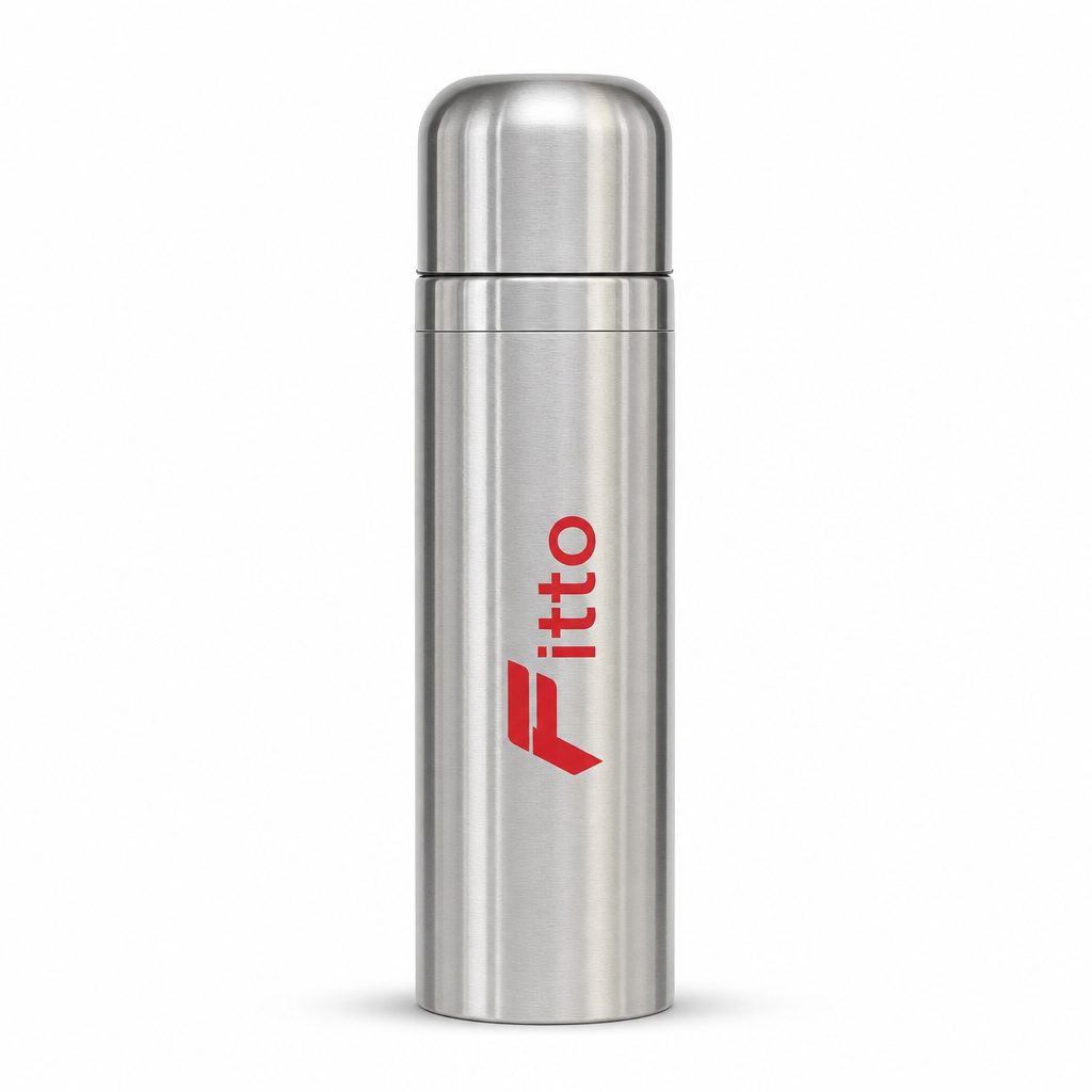 96 Pieces Silver Stainless Steel Vacuum Flask, 500 ml, 1 Piece