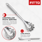 72 Pieces Stainless Steel Spaghetti Server, 32 cm Pasta Serving Utensil
