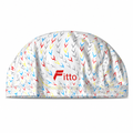 120 Pieces PU Swimming Cap for Adults, Patterned Pool Hair Cover, Assorted Colour, 1 Piece