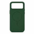 120 Pieces Silicone Magnetic Phone Cases with Raised Camera Protection for 13 Pro Smartphone, Green