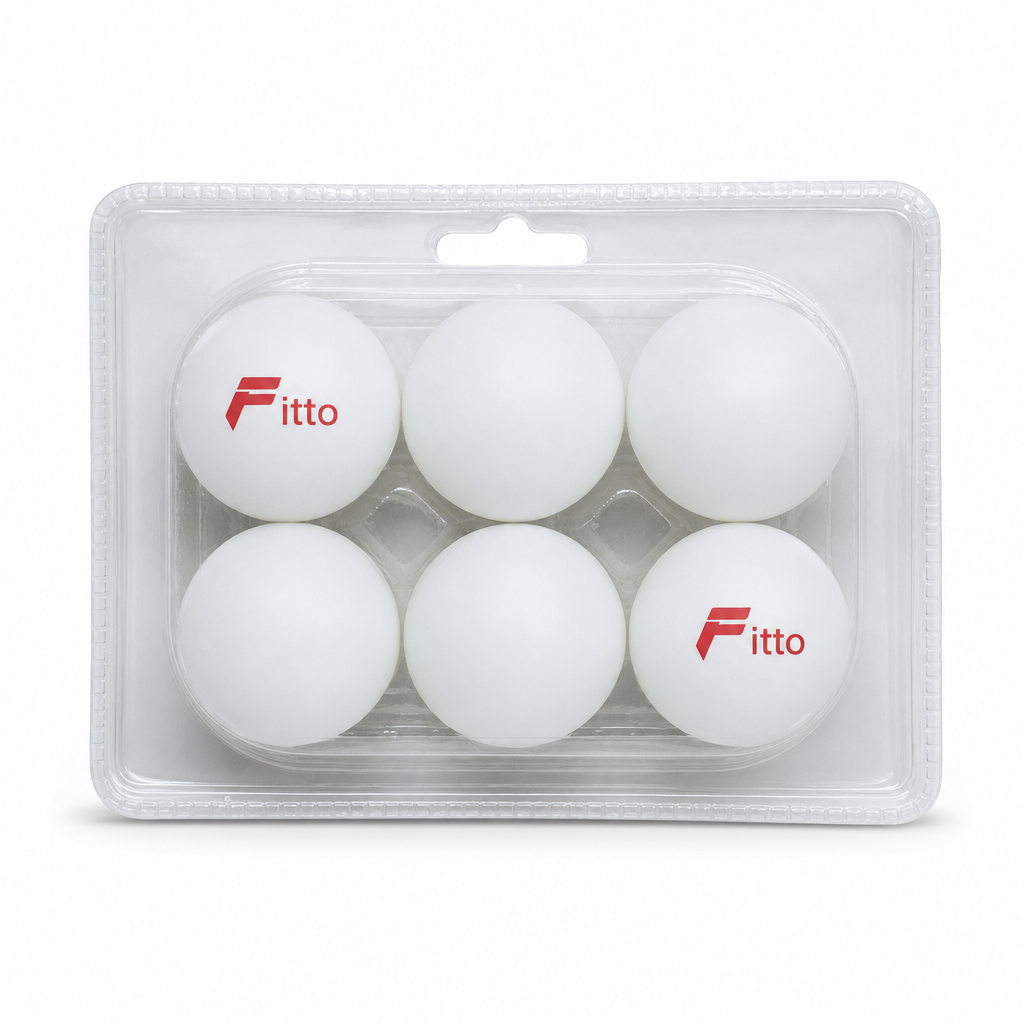 144 Pieces Table Tennis Balls, 6-Pack, Round Sports Balls for Practice and Recreational Table Games