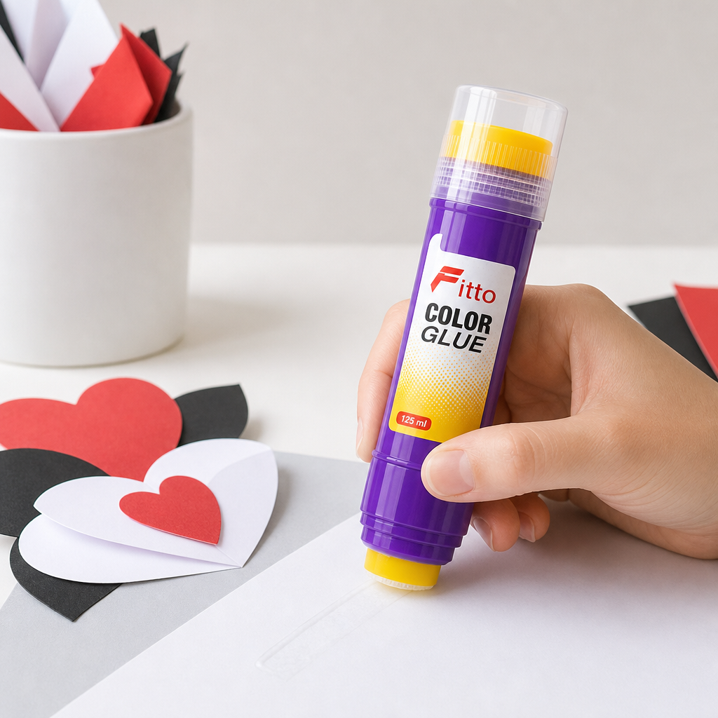 240 Pieces Purple Colour Glue, 125 ml, 1 Piece