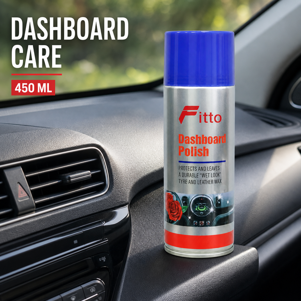 120 Pieces Dashboard Polishes, Rose Scent, 450 ml