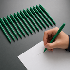 96 Pieces Ballpoint Pens, Green, 20 Pieces, Office and School Writing Supplies