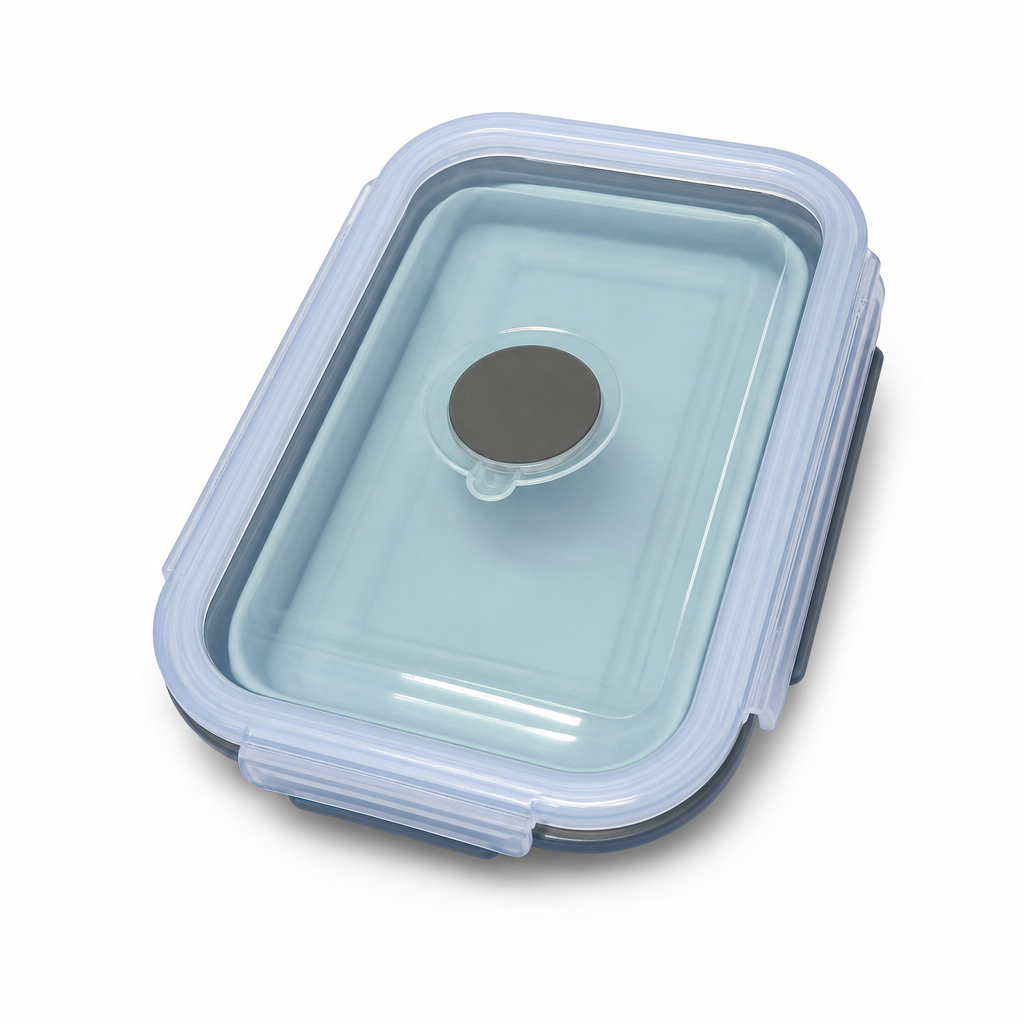 96 Pieces Collapsible Lunch Box, Rectangular Food Storage Containers, 15 x 11 x 6 cm