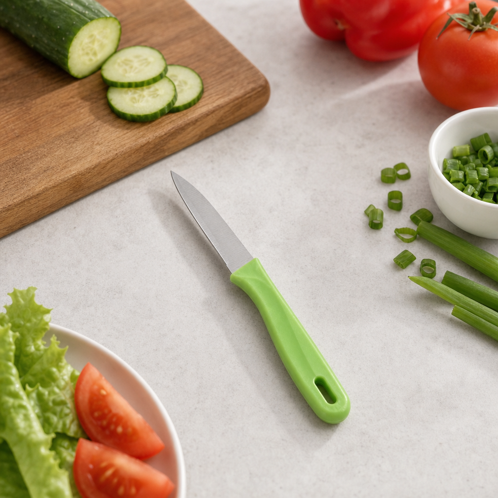 72 Pieces Kitchen Knives, Stainless Steel Blade with Plastic Handle, 30 cm, Single Piece