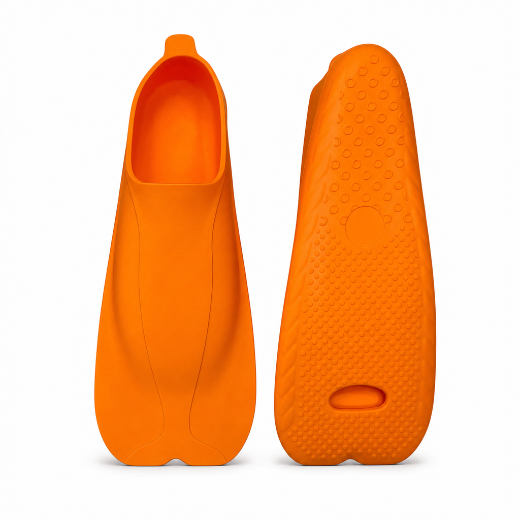 48 Pieces Swimming Fins for Training, One Pair, Size L EU 40–42
