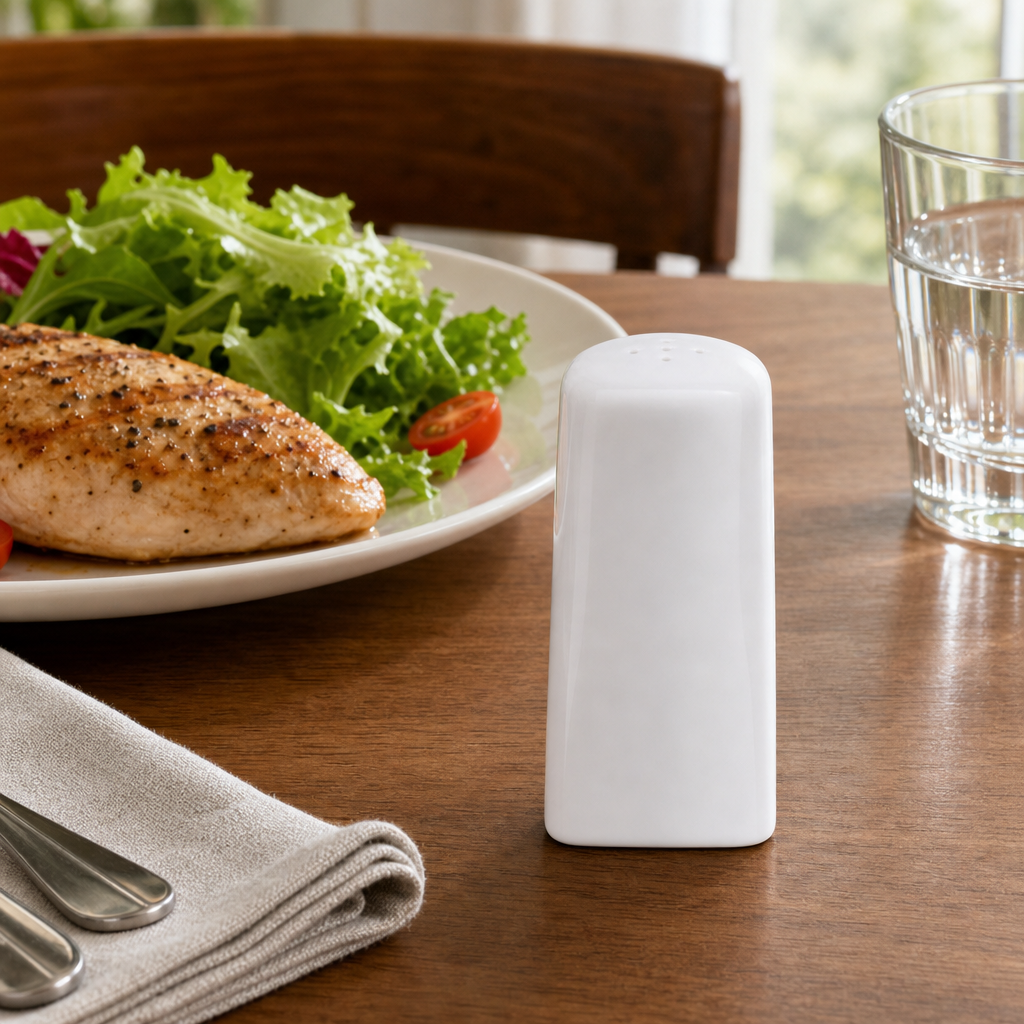 96 Pieces Salt Shakers, White, 10 x 5 x 5 cm