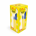 96 Pieces Smash Ball Pens, Blue Ink, 50 Pack, Blue and Yellow Writing Pens for Office, School and Everyday Notes