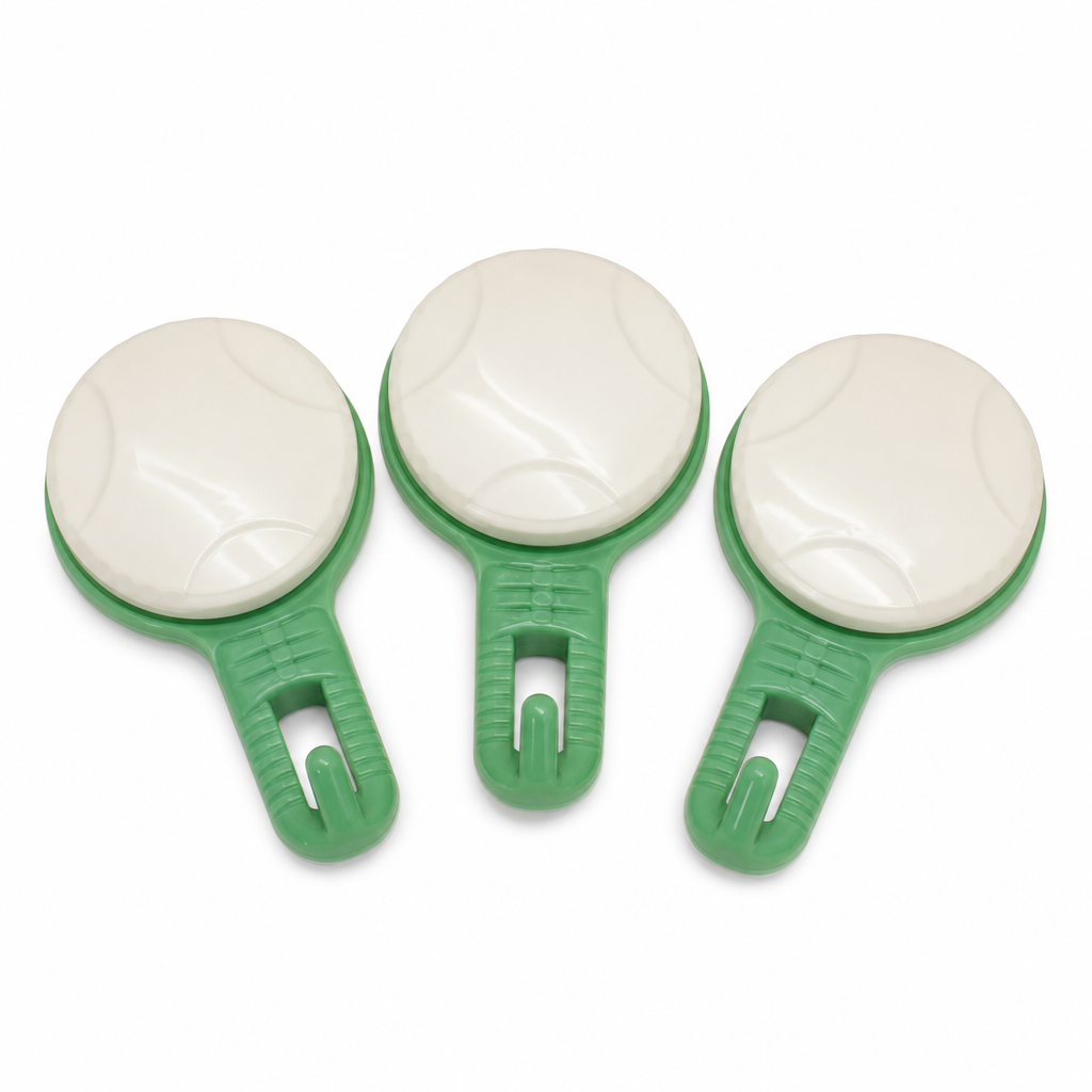 120 Pieces Suction Hooks, Green and Off-White Household Hanging Hooks, 3 Pieces