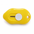 96 Pieces Mini Retractable Utility Cutter, 9 cm, Yellow and White, 1 Piece