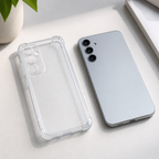 240 Pieces Clear Protective Phone Cases with Reinforced Corners for Large Smartphones