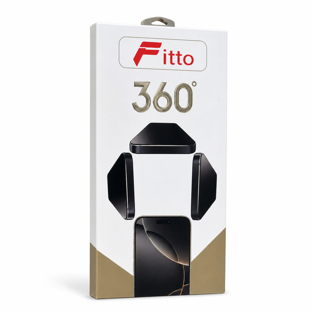 120 Pieces 360-Degree Privacy Tempered Glass Screen Protectors, Black, 1 Piece
